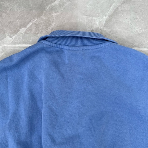 Women’s Nike Phoenix Fleece Half Zip Cropped Pullover Sweatshirt Large - Picture 10 of 16